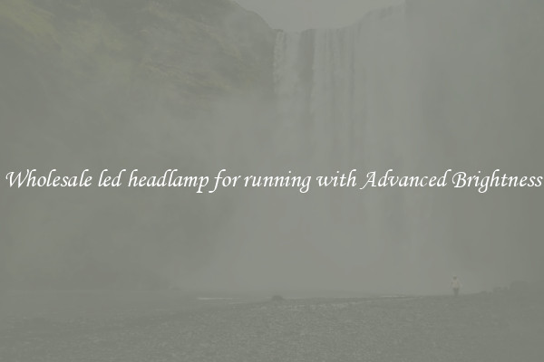 Wholesale led headlamp for running with Advanced Brightness