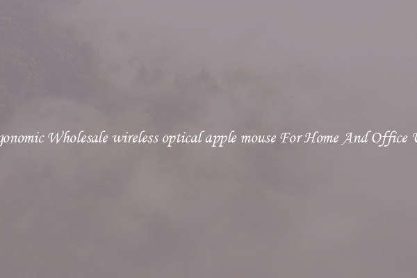 Ergonomic Wholesale wireless optical apple mouse For Home And Office Use.
